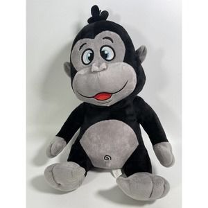 Goldmind Stuffed Plush Gorilla Animal 15” Black